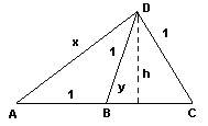 In a straight line