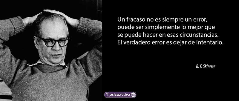 50 frases famosas de B. F. Skinner sobre psicologia