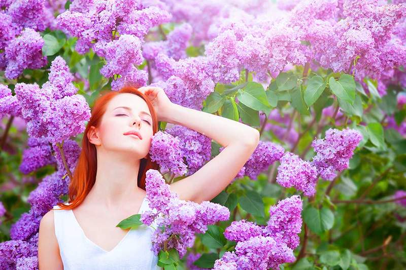 What is the meaning of lilac or violet color in psychology?