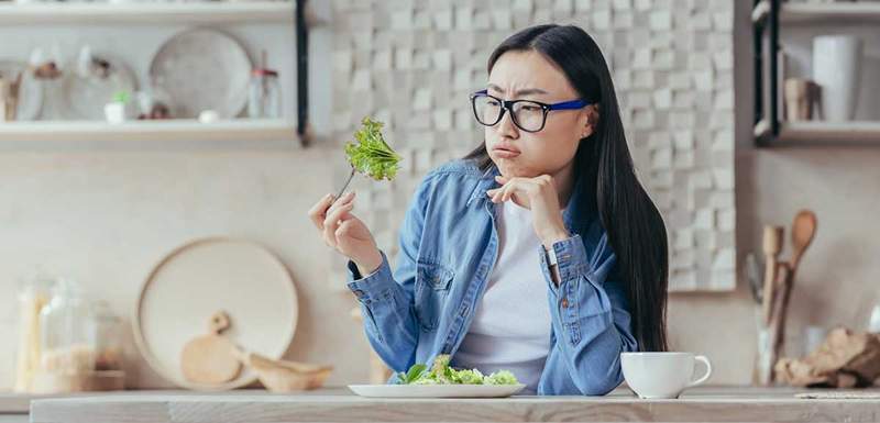 Diet, ia tidak setara dengan tidak berpuas hati, lapar