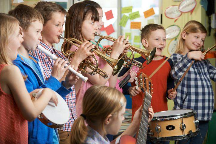 Child brain music and development