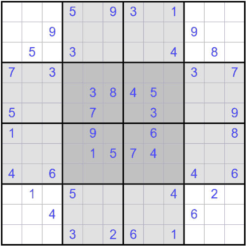 Sudoku Butterfly